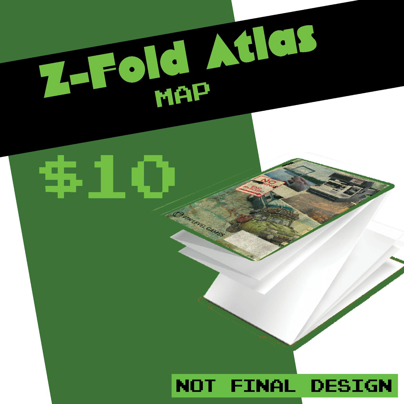 Portland Oregon Trail Folding Map