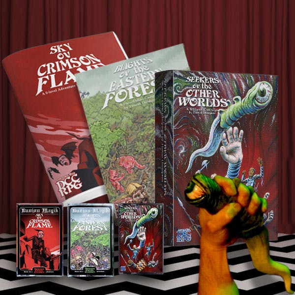 ⚔️All In Print+PDF! (Boxset Adventure, Previous Adventures, Dungeon Synth OSTs, & Dagger Prop) [Print + PDF]