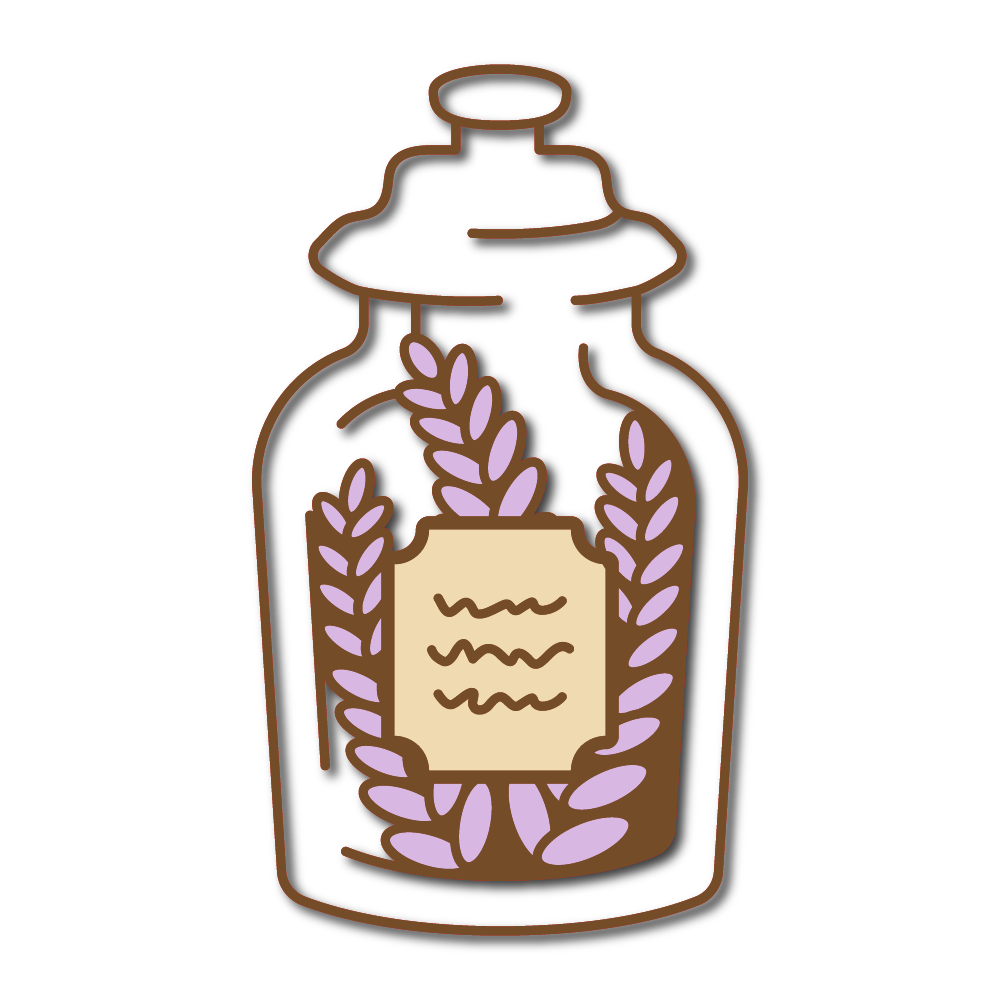 Jar of Herbs (Purple)