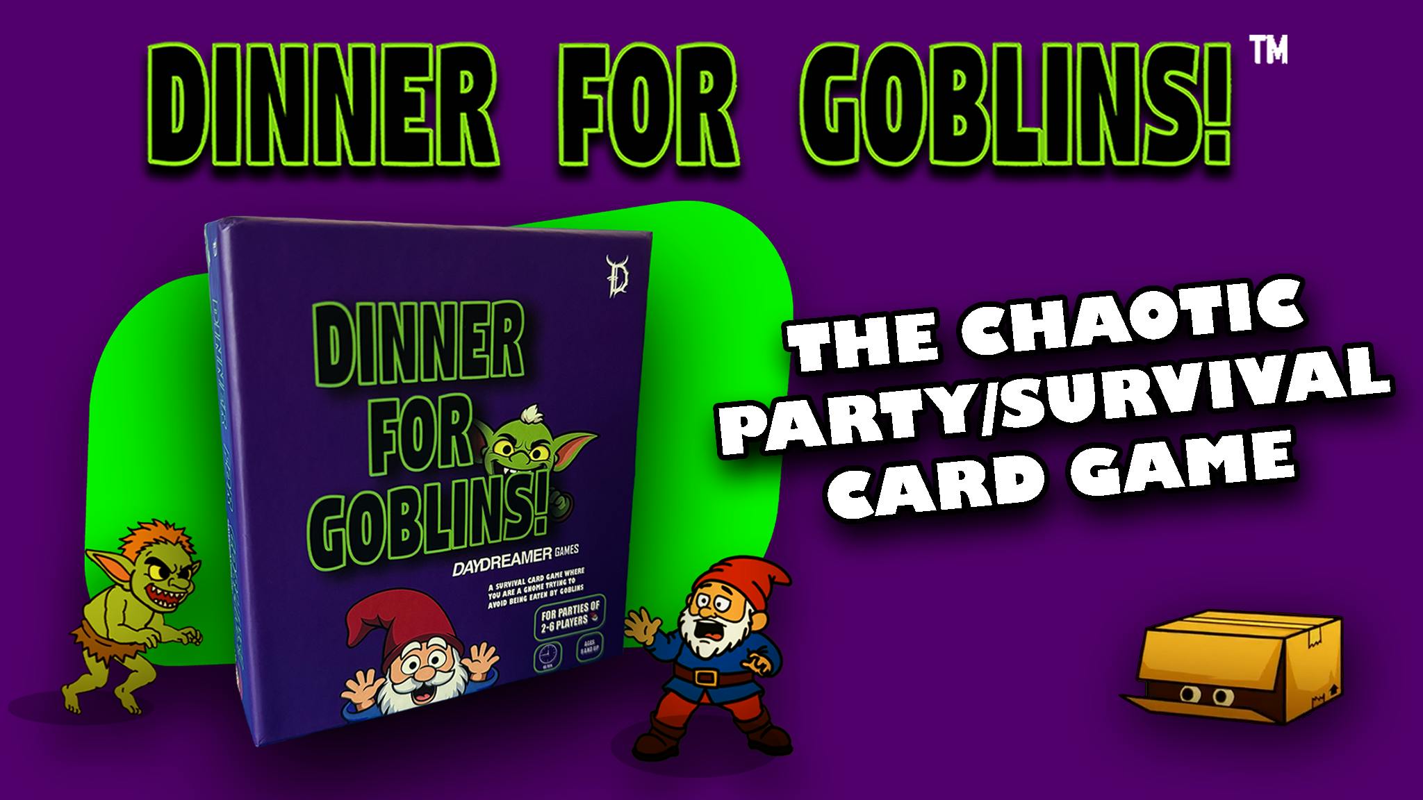 Couverture de Dinner For Goblins! The Card Game