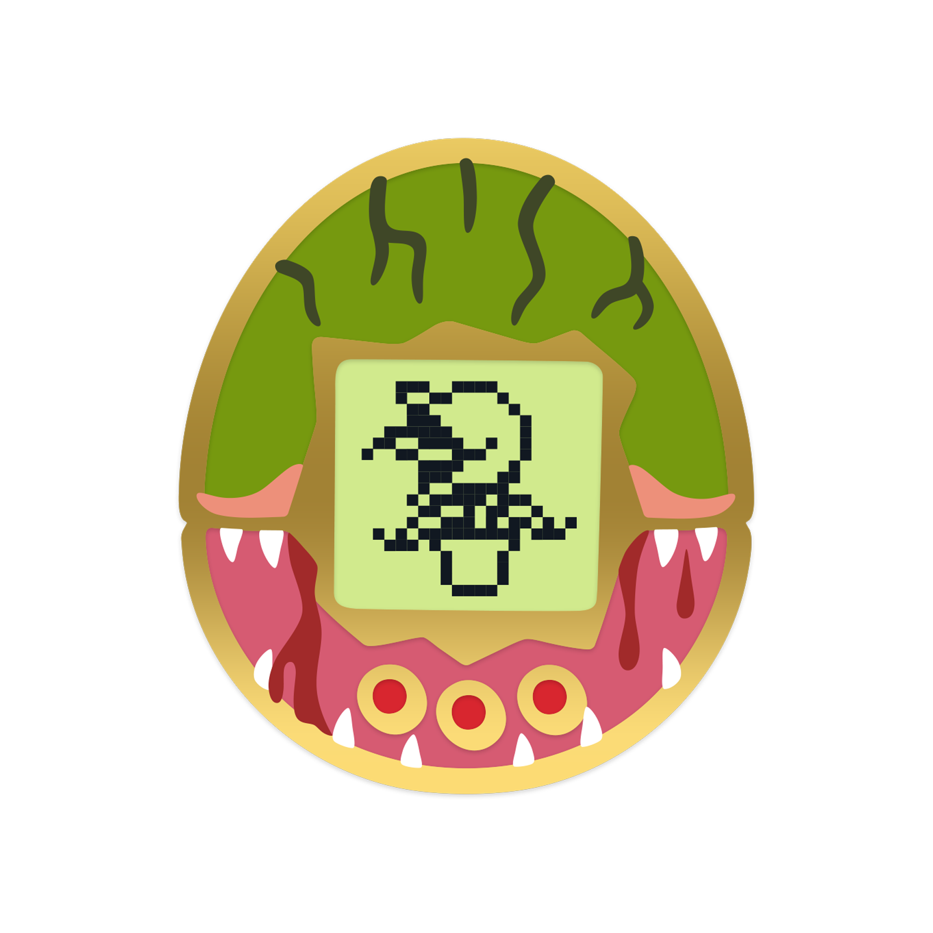 Audrey Cyber Pet Pin