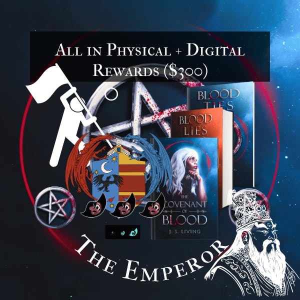 The Emperor: All In Physical + Digital Rewards (Tier 8)