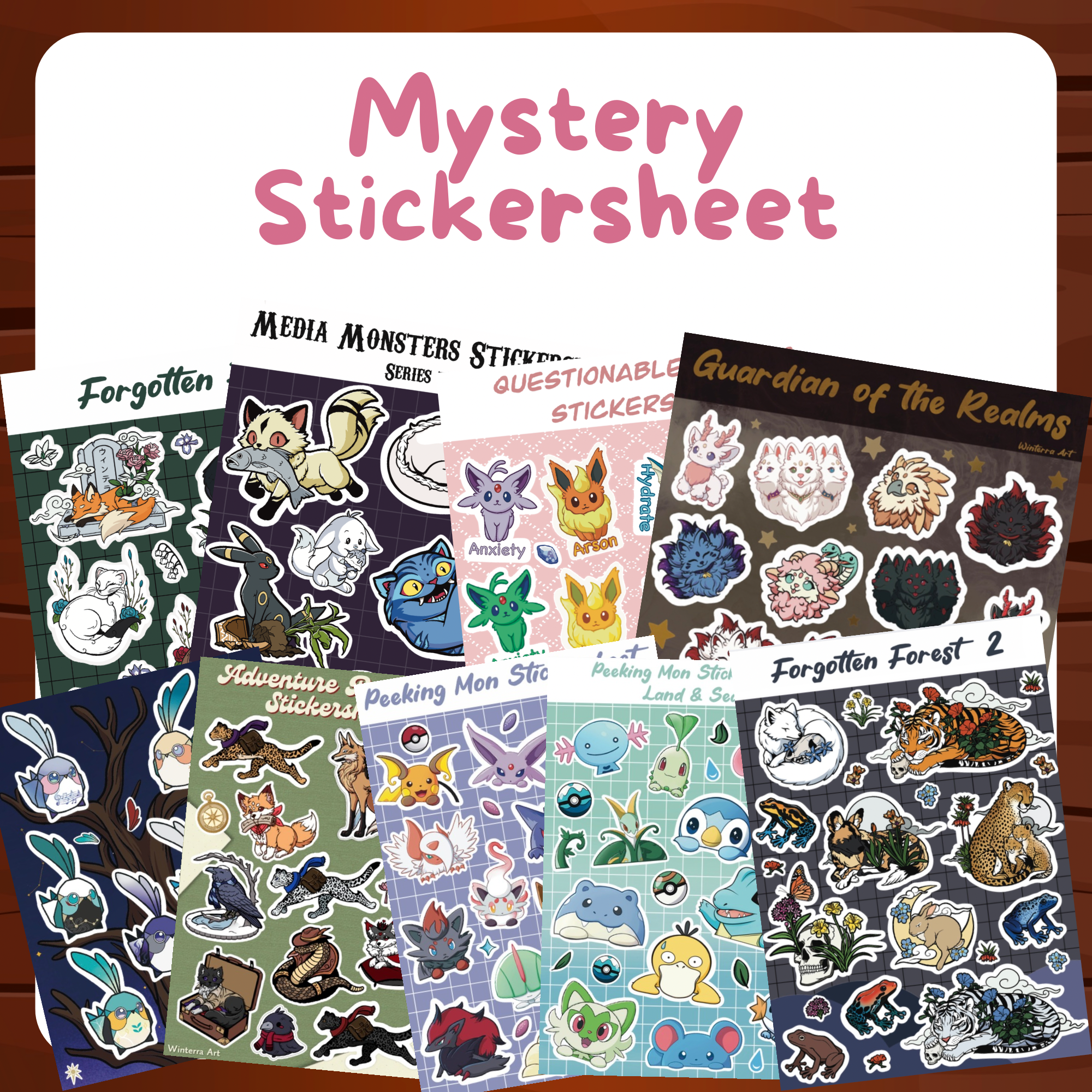 Mystery Stickersheet
