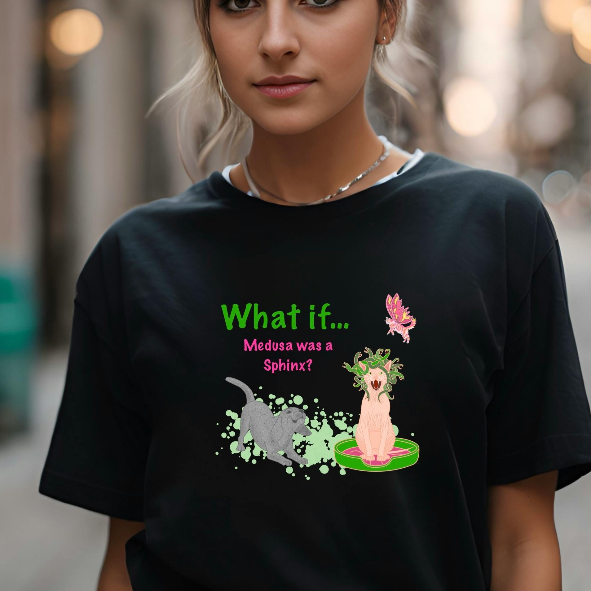 Medusa Sphinx and Stone Puppy