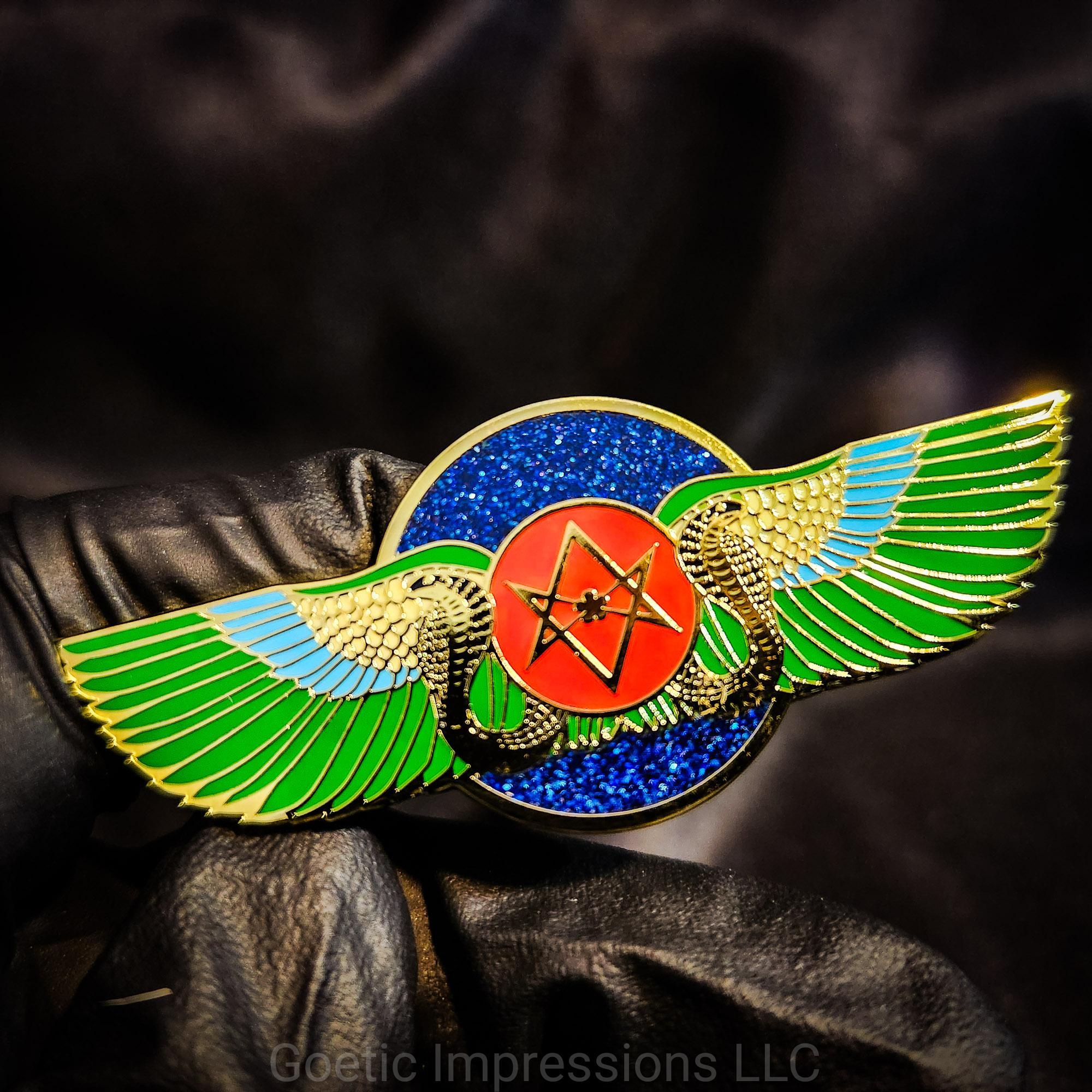 Hadit Enamel Pin