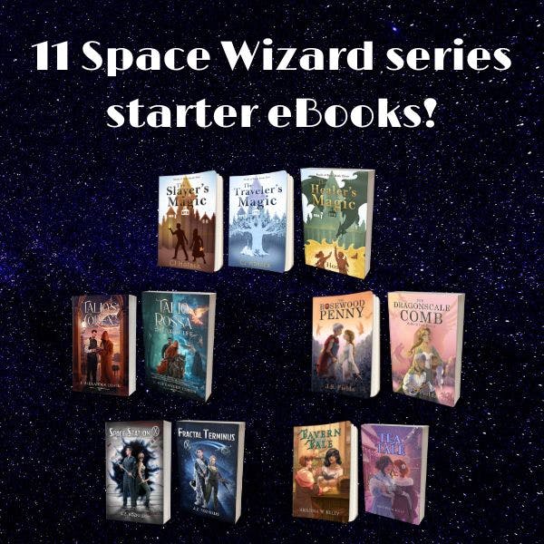 Space Wizard series eBooks!