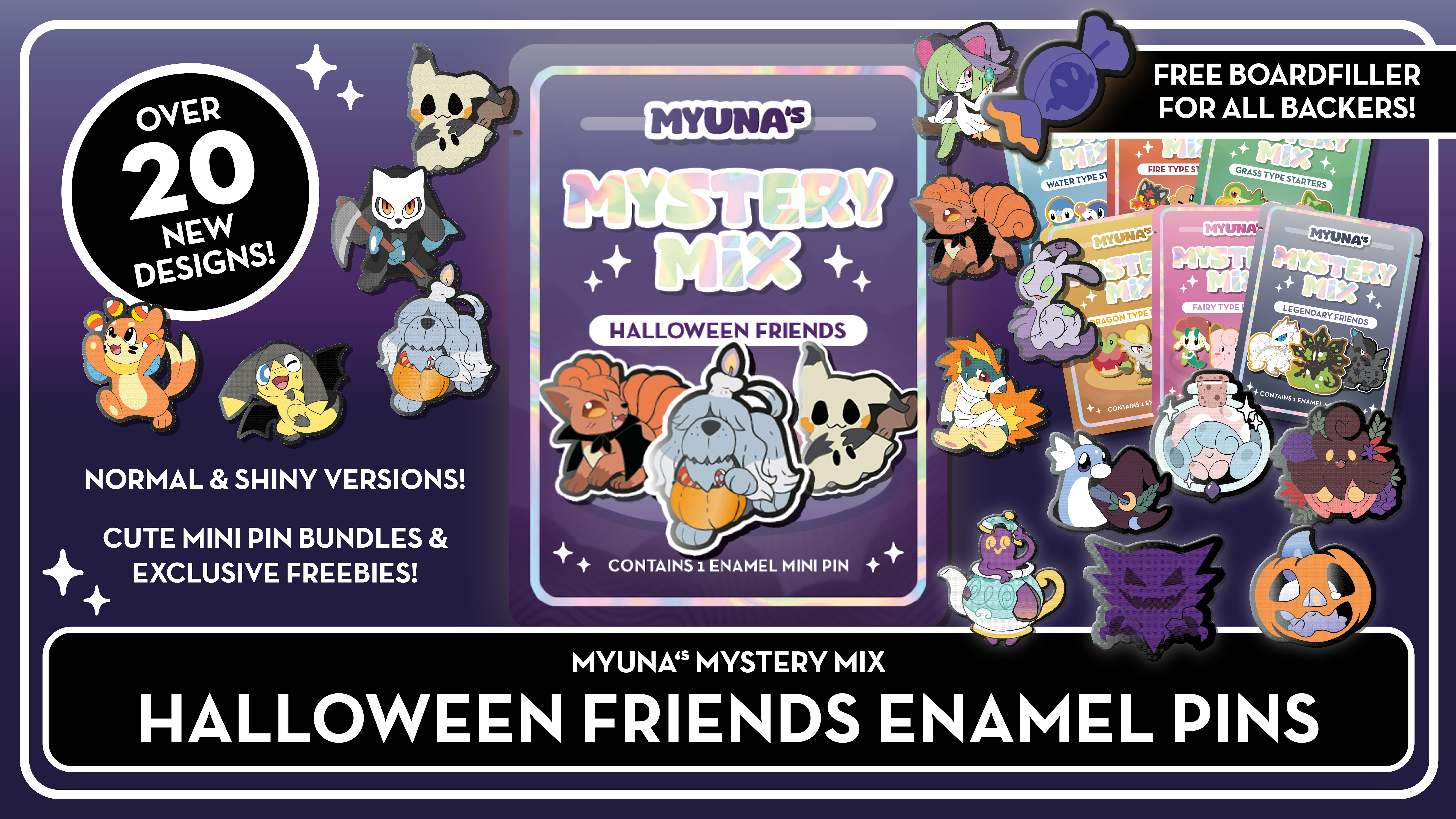 Myuna's Mystery Mix - Halloween Friends