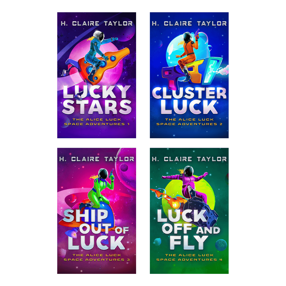 e-books: The Alice Luck Space Adventures
