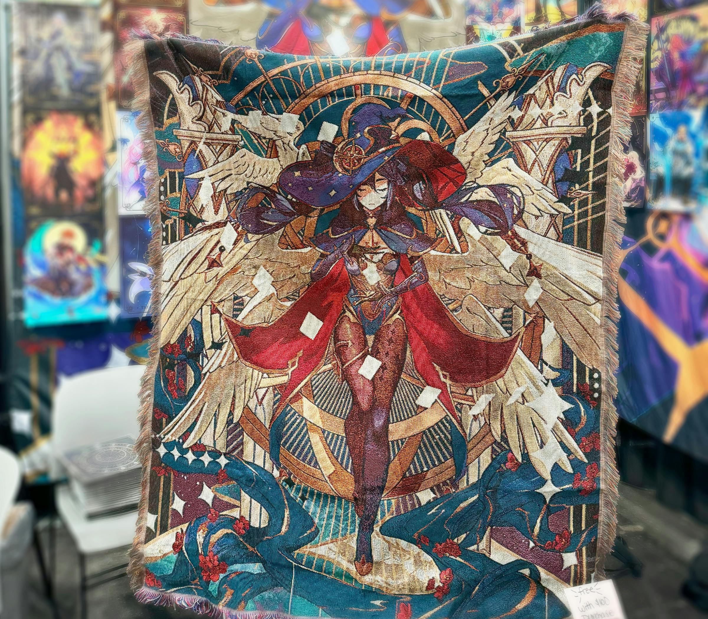 Genshin Tarot Mona Tapestry