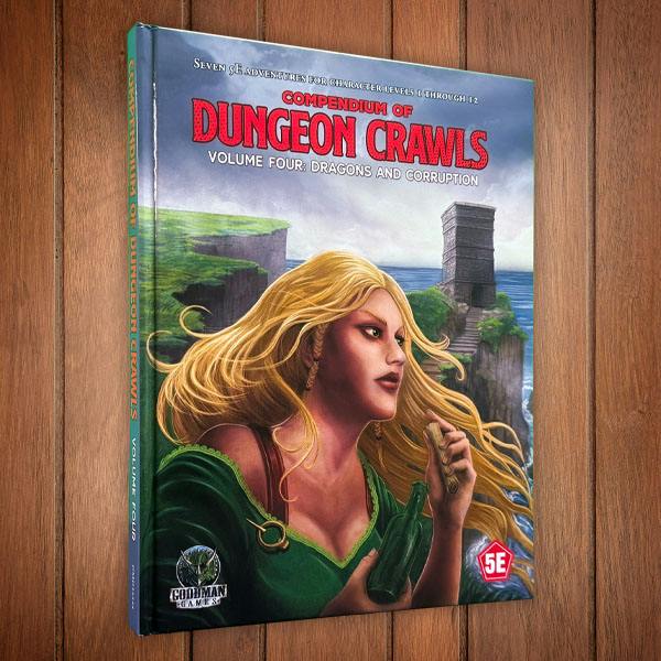 5E Compendium of Dungeon Crawls: Vol 4-Dragon and Corruption (Print+PDF)