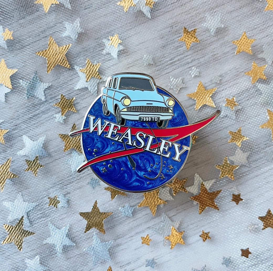 Gingers in Space Pin