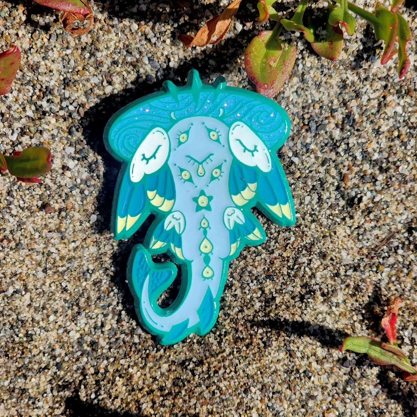 Angel Shark Pin