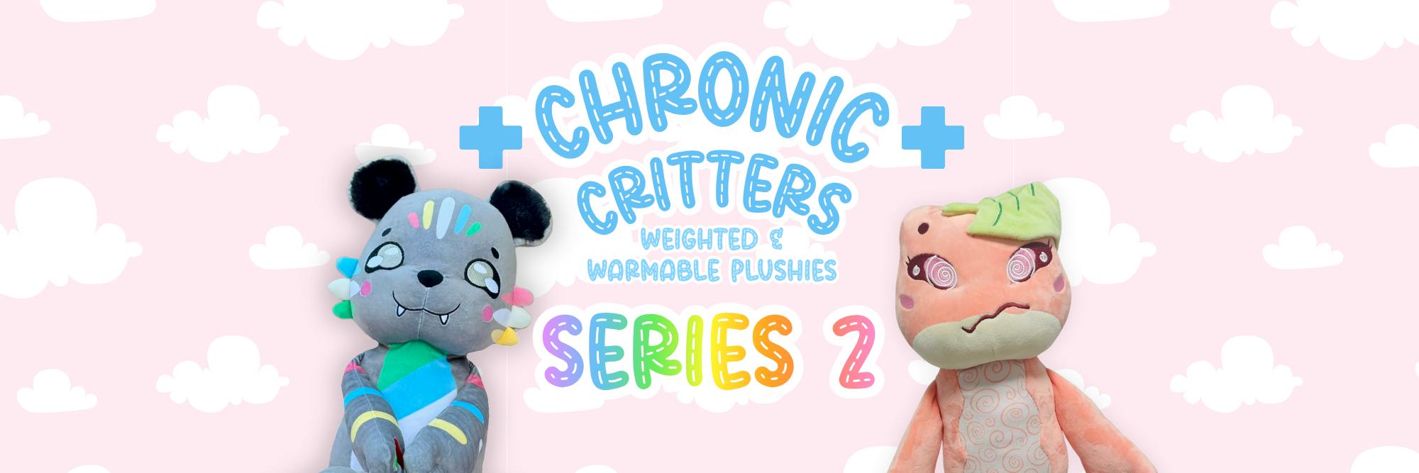 Chronic Critters: Warmable and Weighted Plushies Series 2