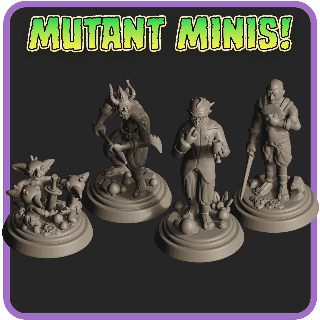 AA! #1 - The Eye of God Mutant Minis