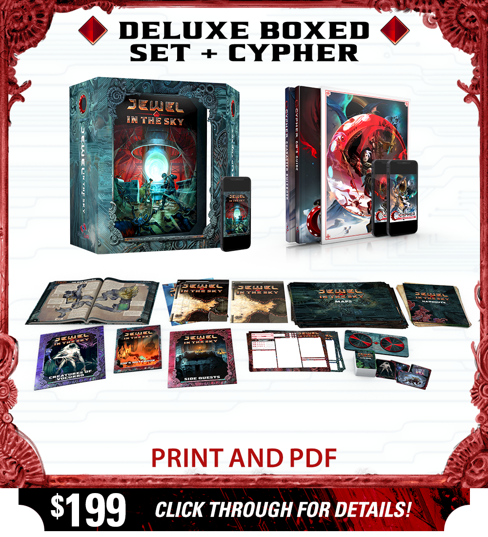 DELUXE BOXED SET + CYPHER (print and PDF)
