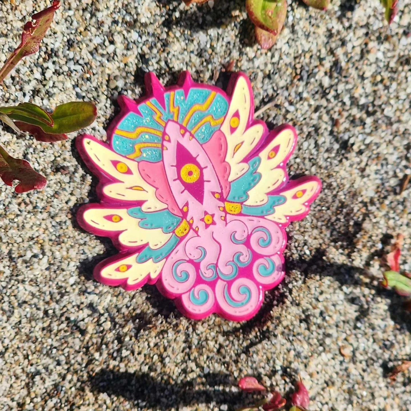 Angel Squid Pin