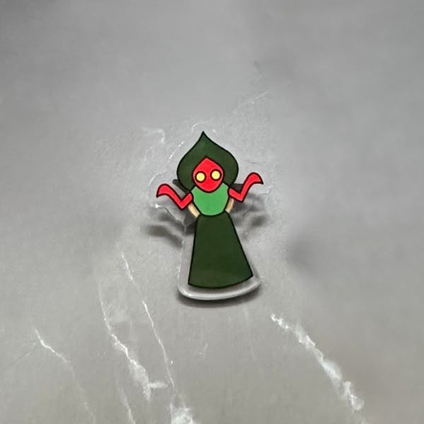 Flatwoods Monster Acrylic Pin