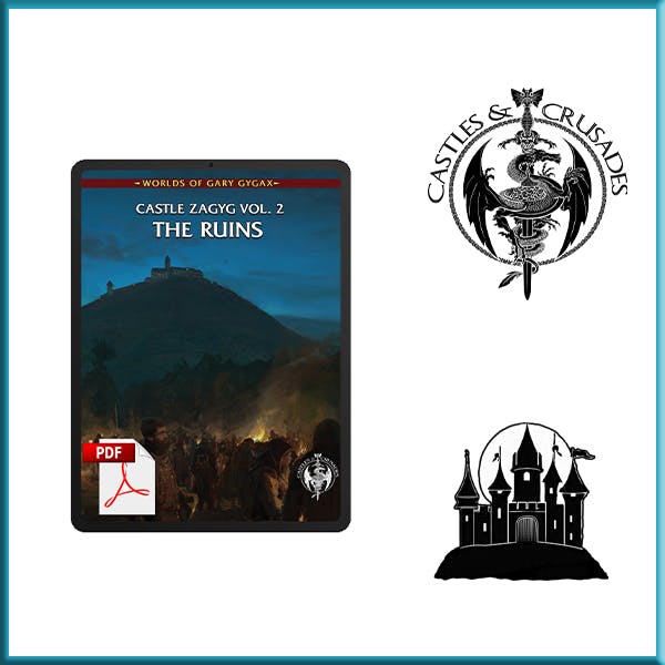Castle Zagyg Vol. 2 The Ruins (PDF Only)