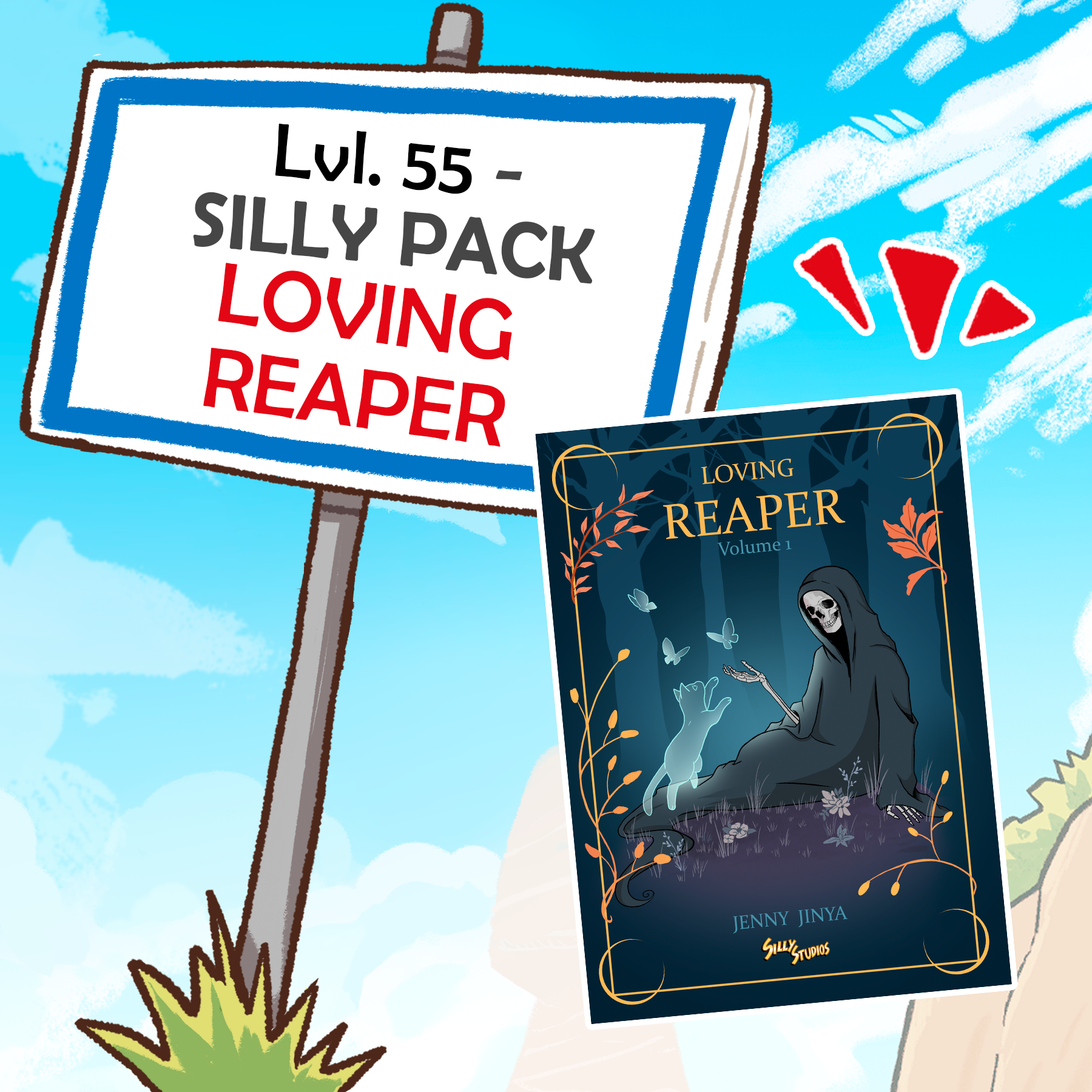 Lvl. 55 - Silly Pack "Loving Reaper"
