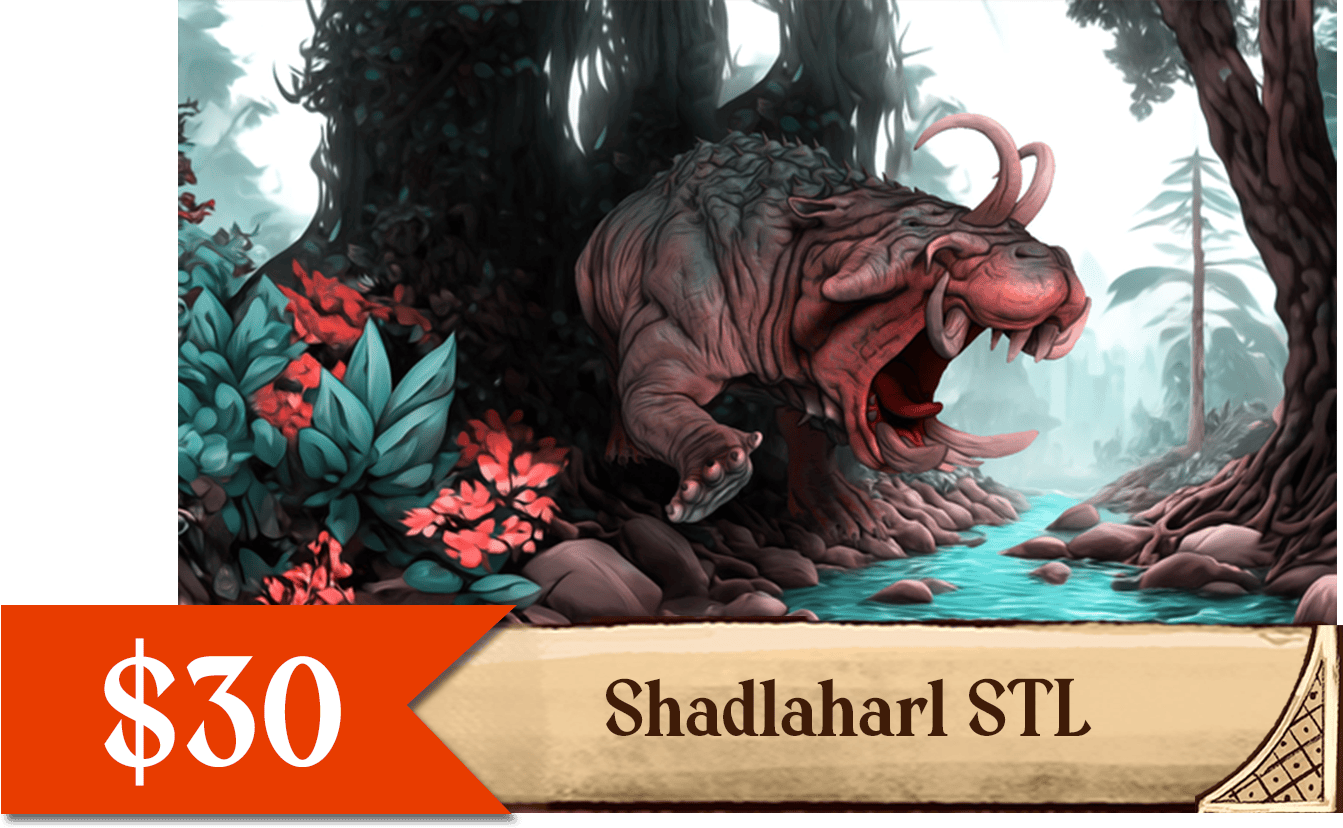 Shadlaharl Miniture (STL)