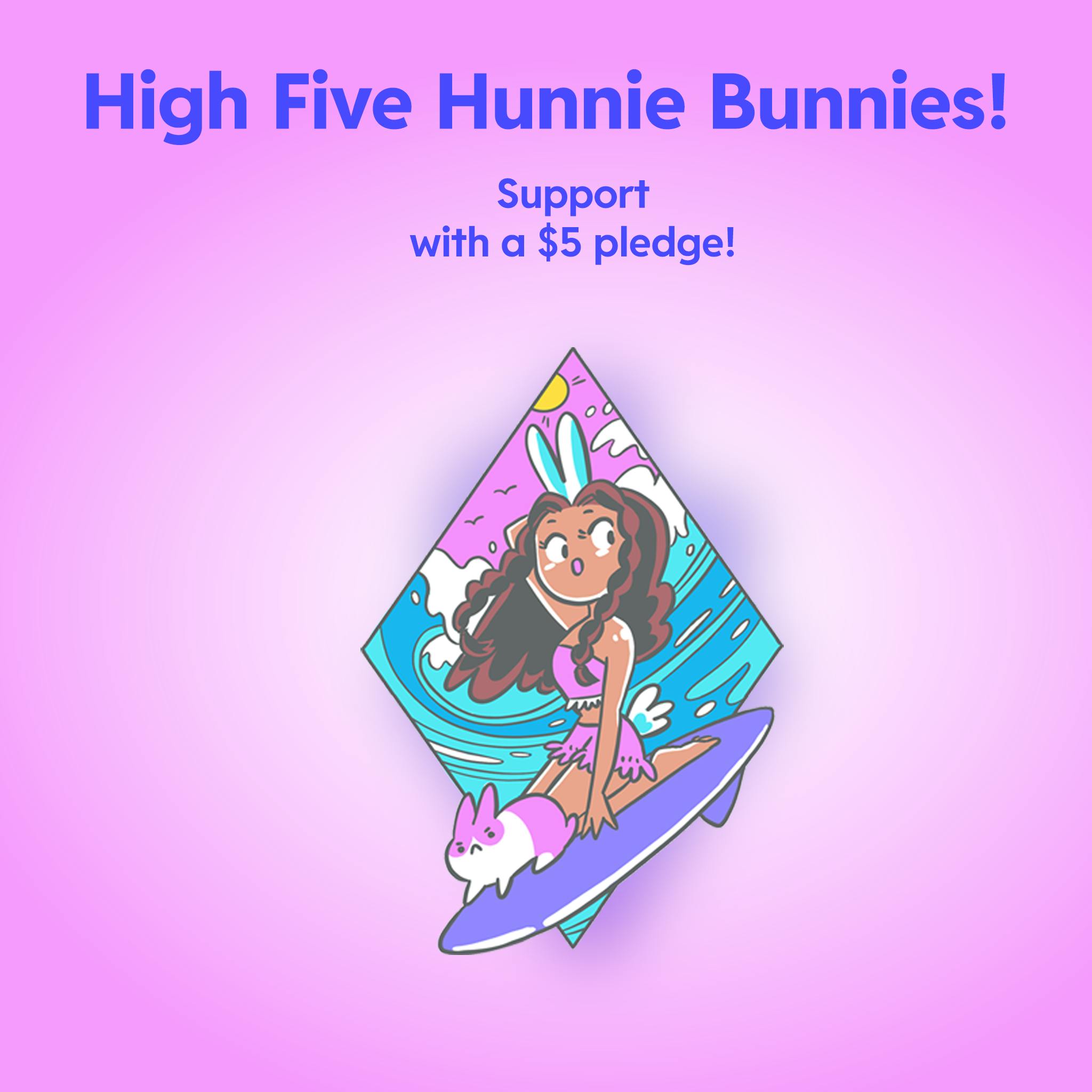 The Hunnie Bunnies Project Update: Halfway point PLEDGE UNLOCK! - BackerKit