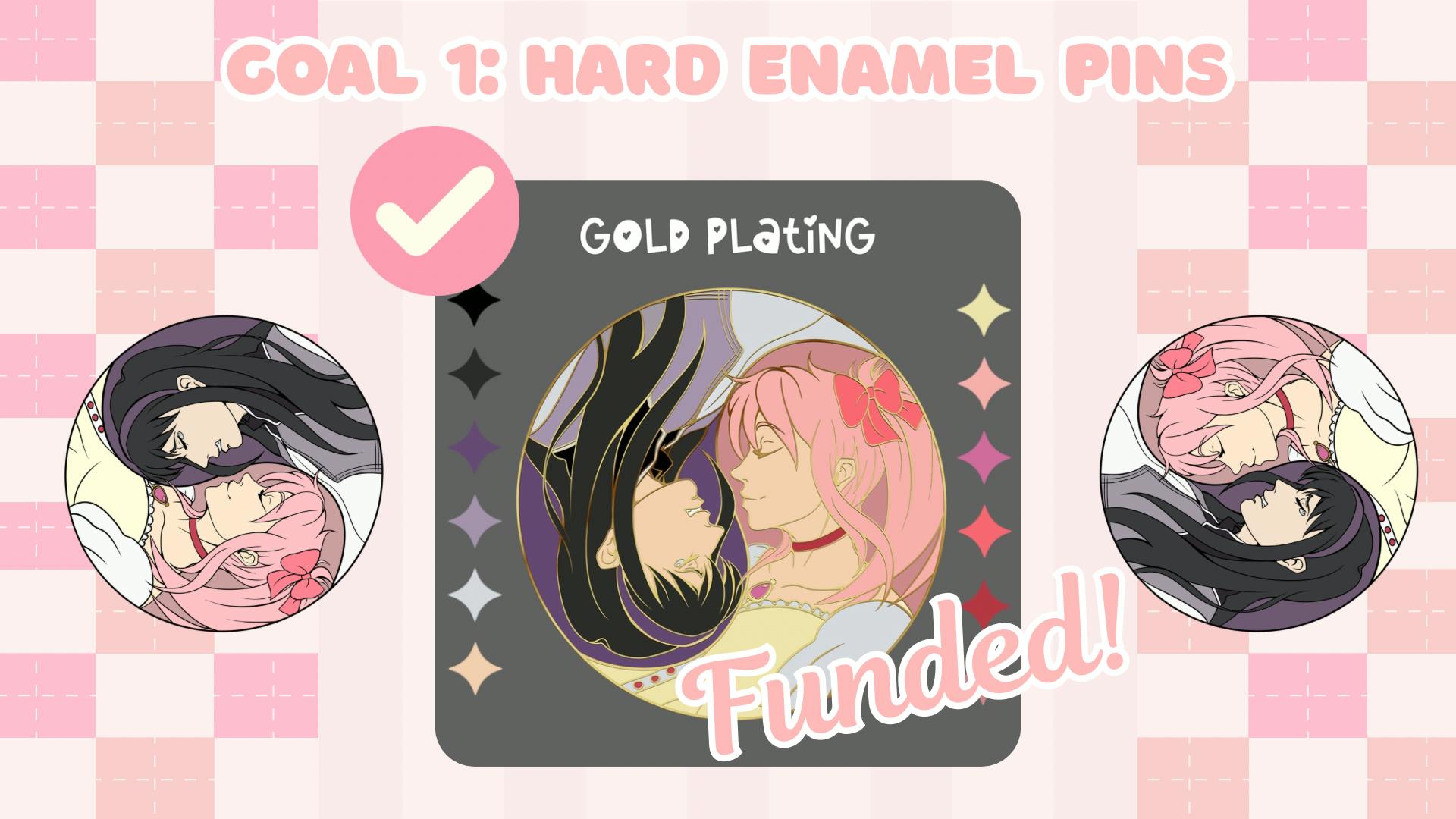 Enamel pins unlocked!
