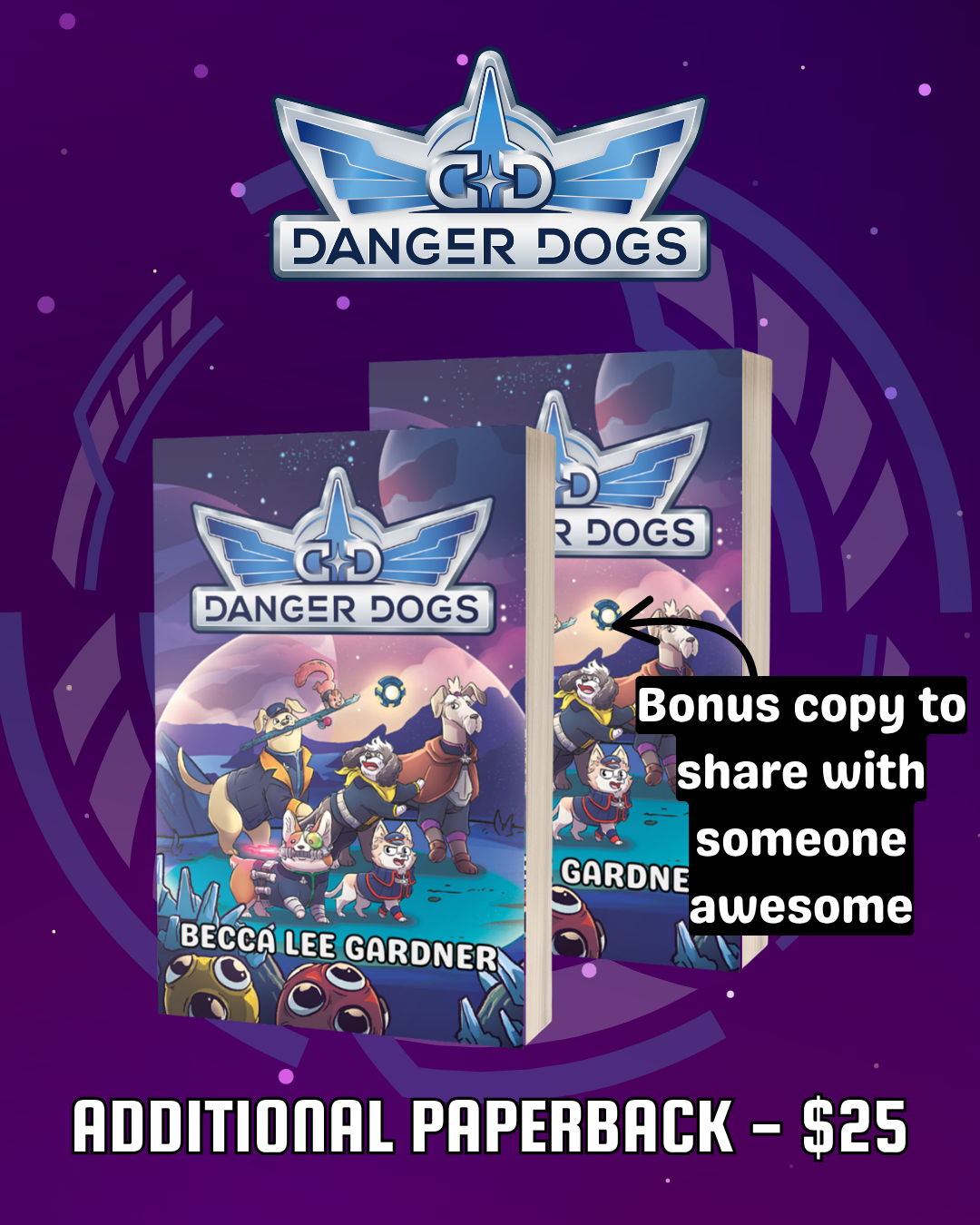 Additional Paperback Copy of Danger Dogs