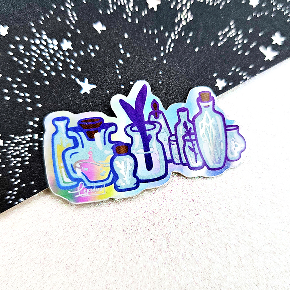 "Jar Collection" - Holographic Sticker