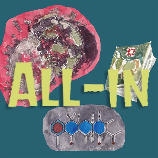 ALL-IN: 4 X Engulfed Castle and Mini-pin Sets (12 pins) & All the Stickers