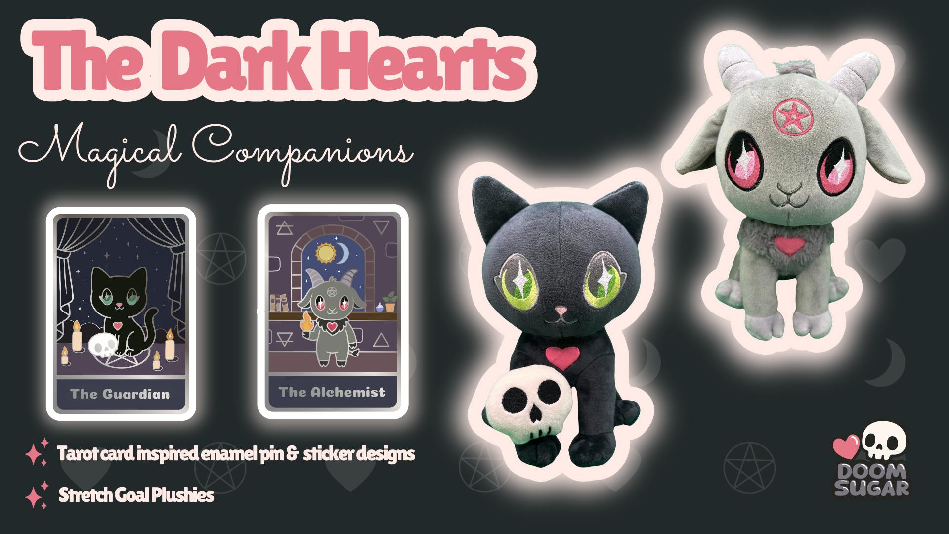 The Dark Hearts Plushies