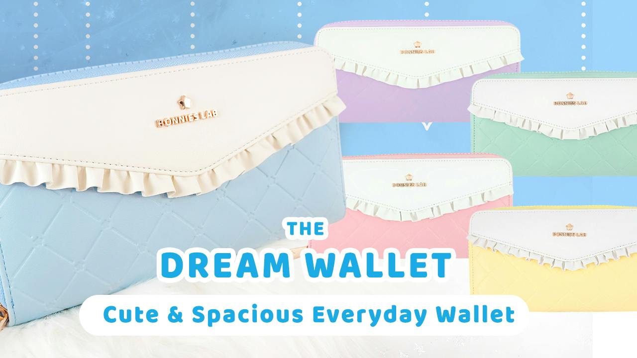 The Dream Wallet: Cute & Spacious Everyday Wallet