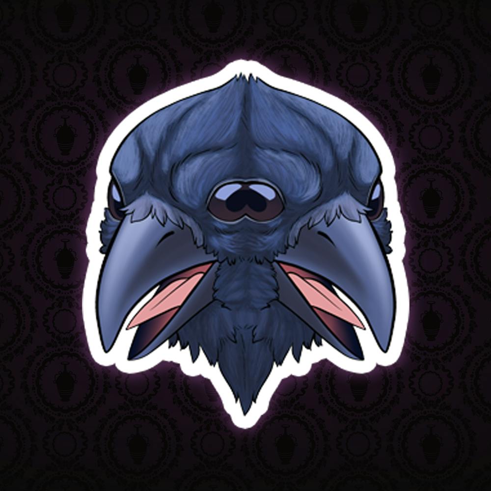 Crow Sticker