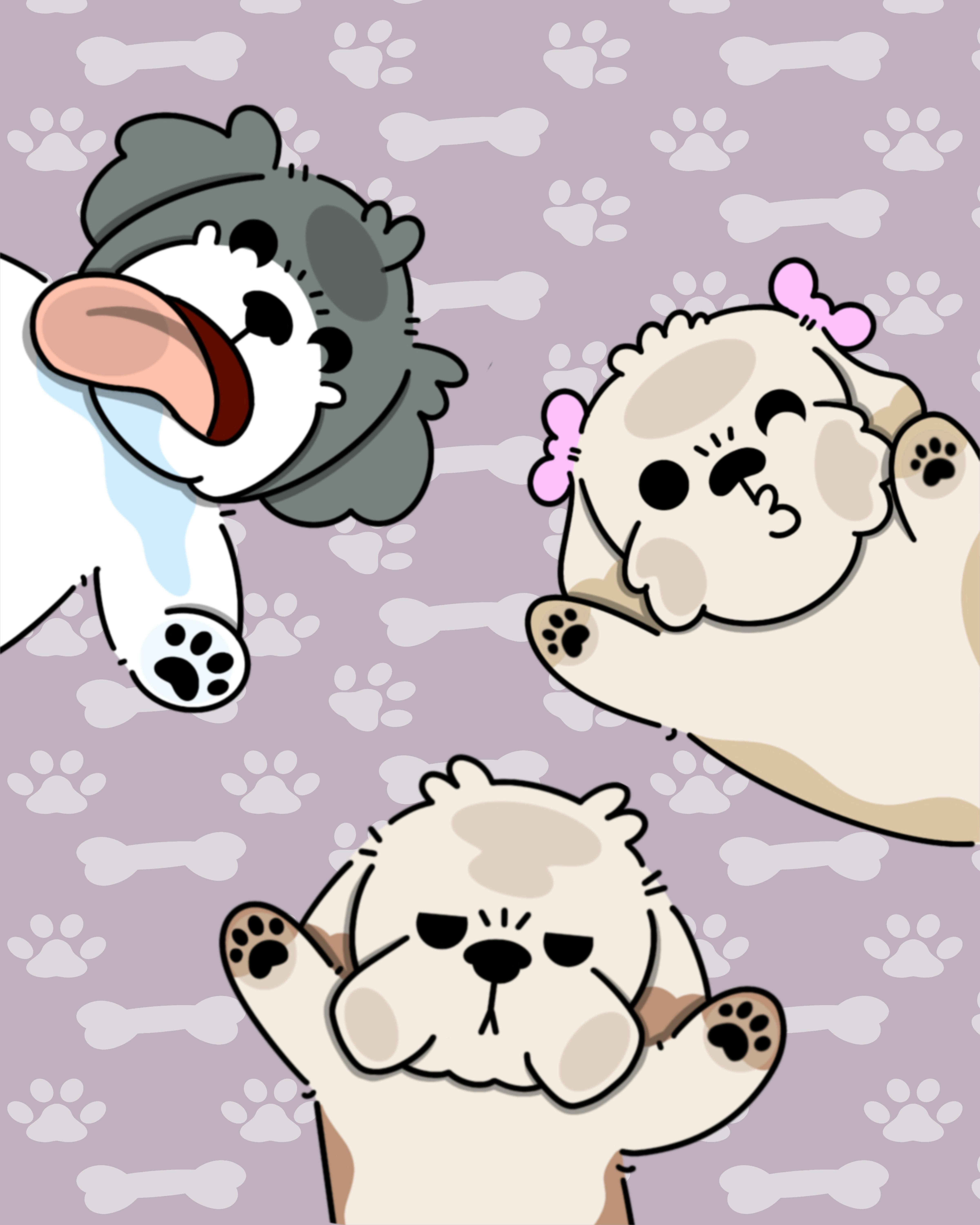 Snow Paws - A winter themed feat. my original characters