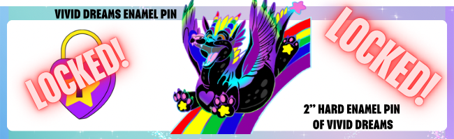 Vivid Dreams Enamel Pin