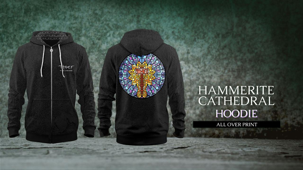 Hoodie (All-Over Print) – Hammerite Cathedral