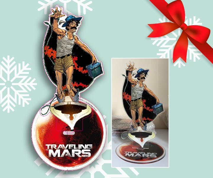 Traveling To Mars Acrylic Stand