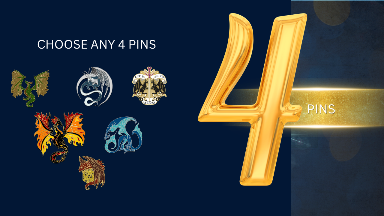 Dragon Flight (any 4 Pins)