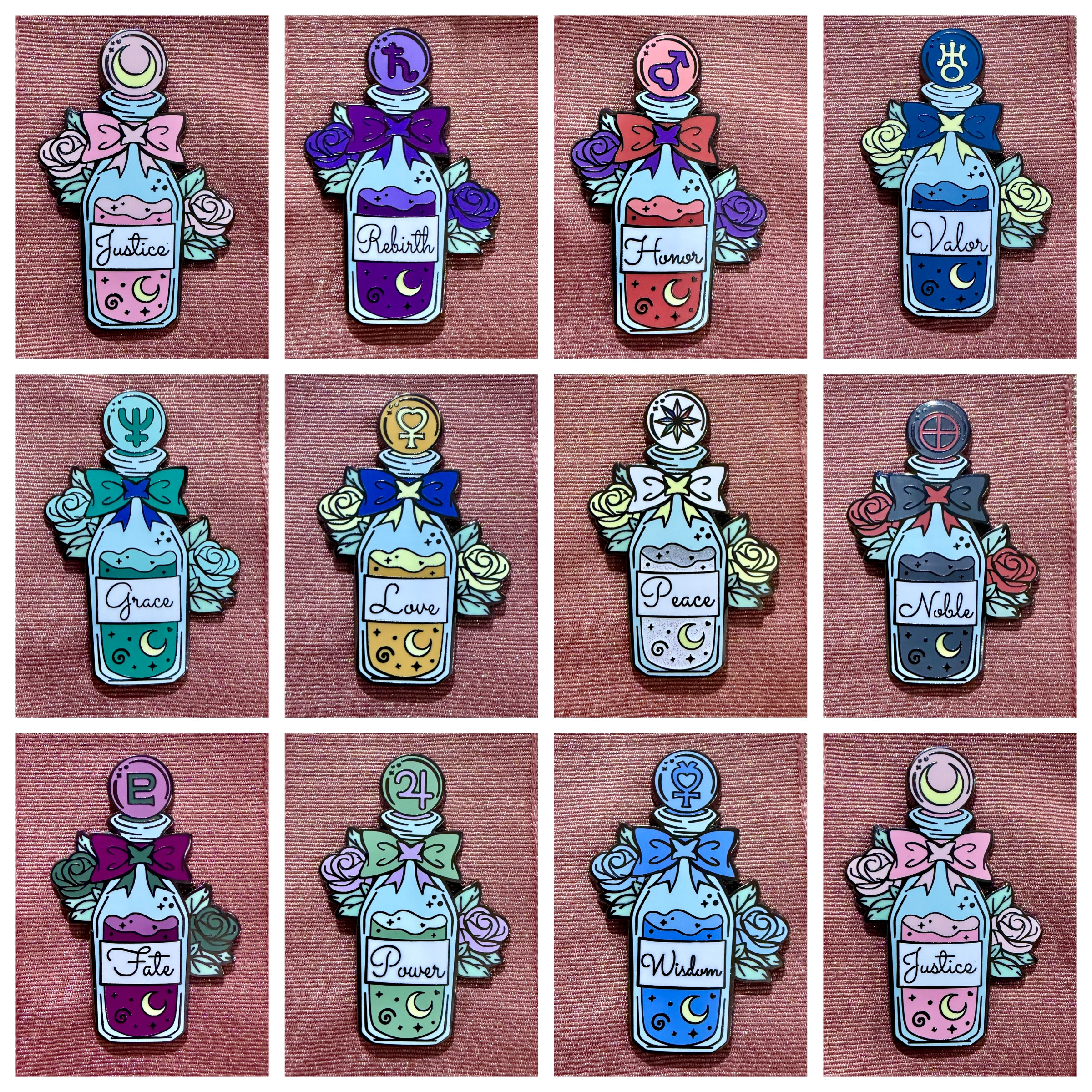 ✦ Blooming Elixir Enamel Pin 