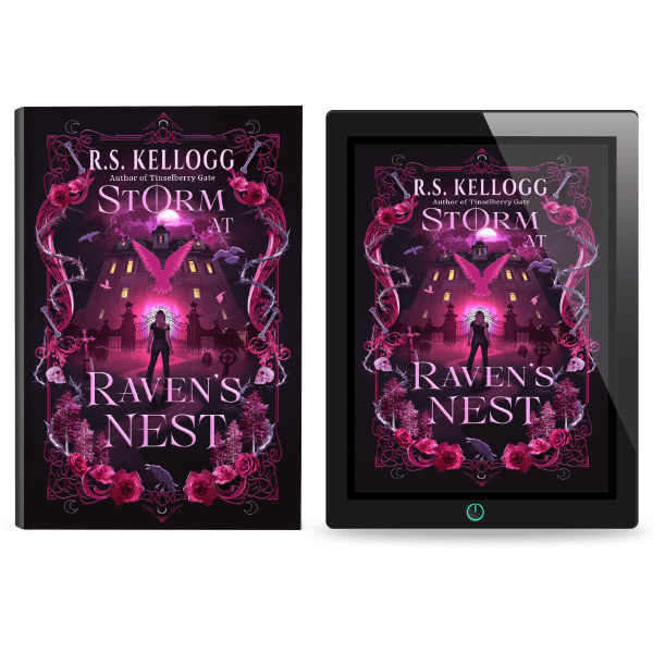 Haunted Suite – Special Edition Hardback Storm at Raven's Nest, Ebook, & Digital art pack