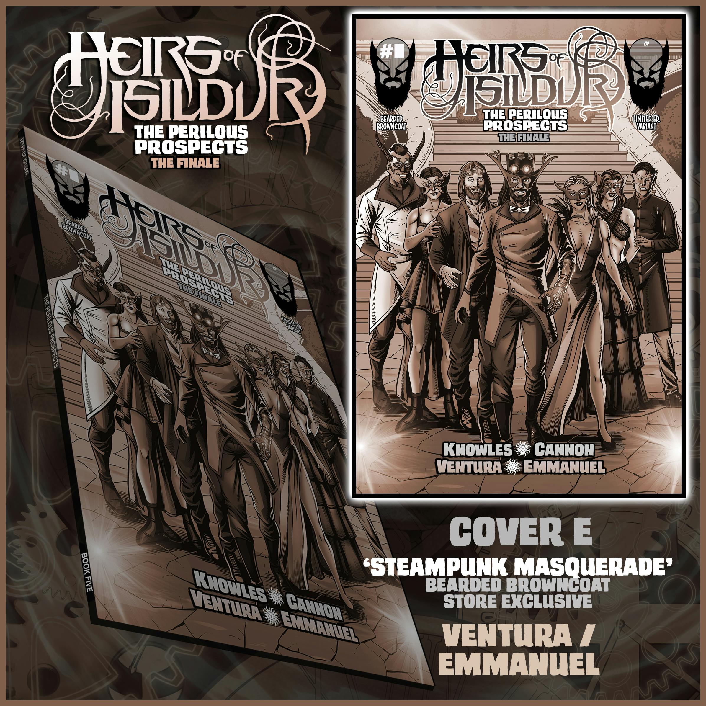 HEIRS OF ISILDUR: The Perilous Prospects #5 (EXCLUSIVE STORE COVER VARIANT - LIMITED EDITION)!