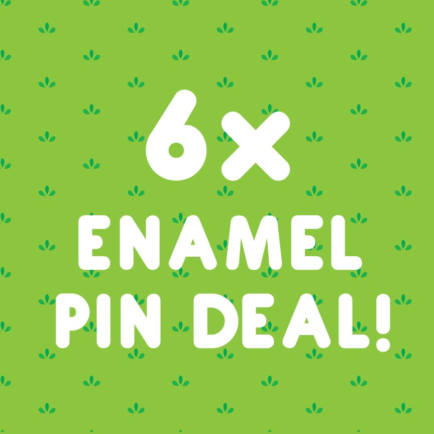 Extreme Team - Six Enamel Pins