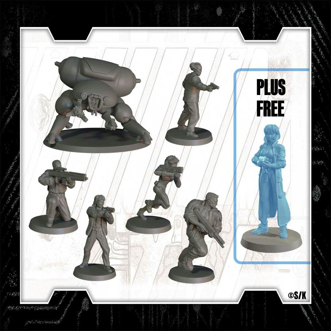 Section 9 Miniature Collection | The Ghost in the Shell TTRPG