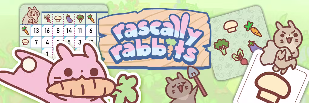 Rascally Rabbits | One-Card Trick-Taking Game