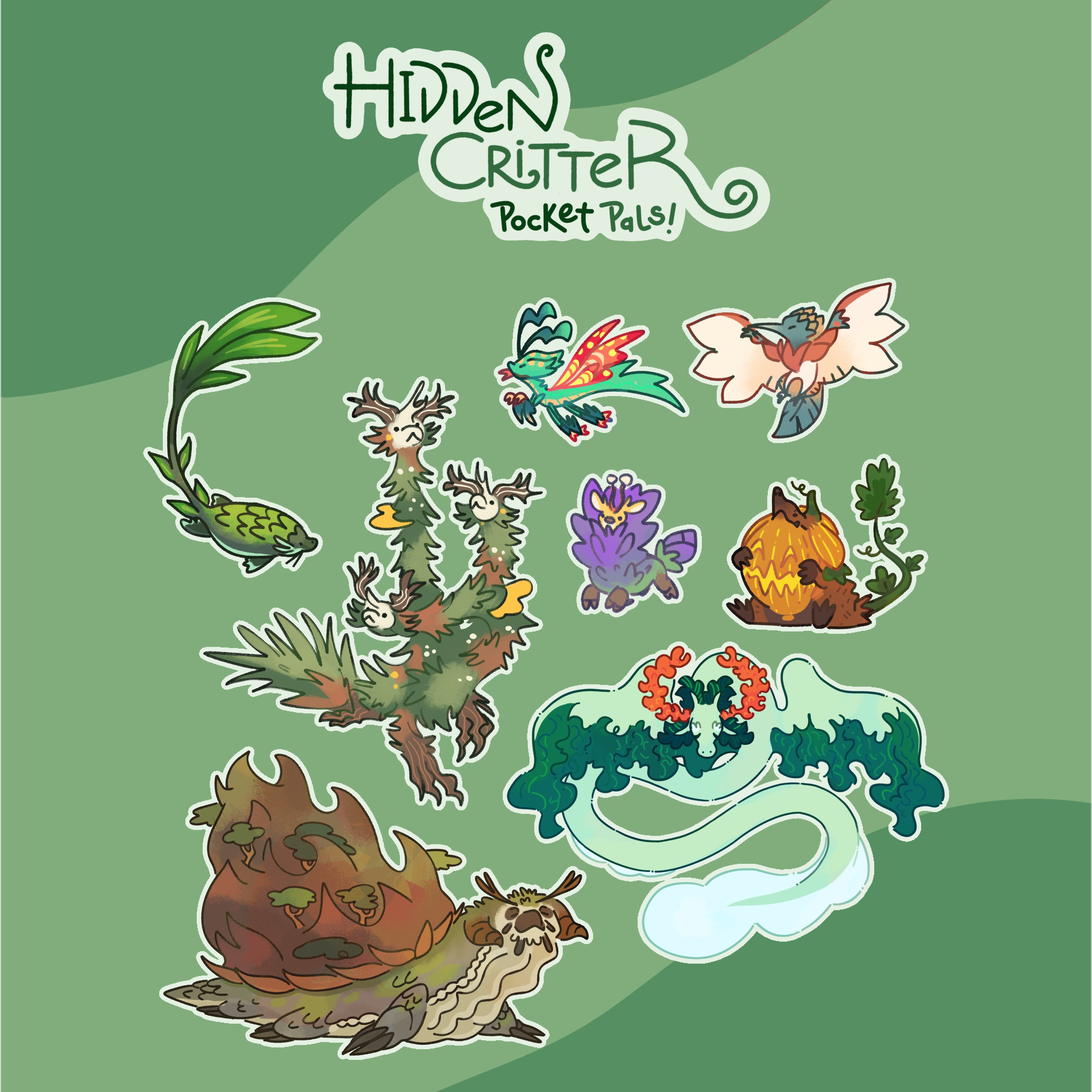 Hidden Critter Pocket Pals Mystery Keychain
