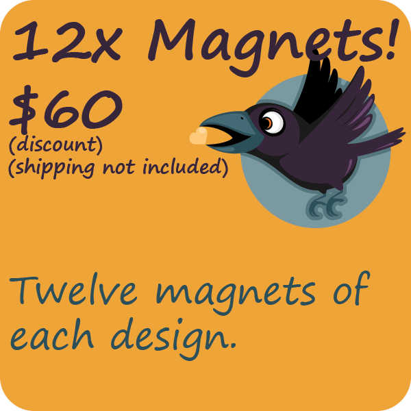 12 magnet packs