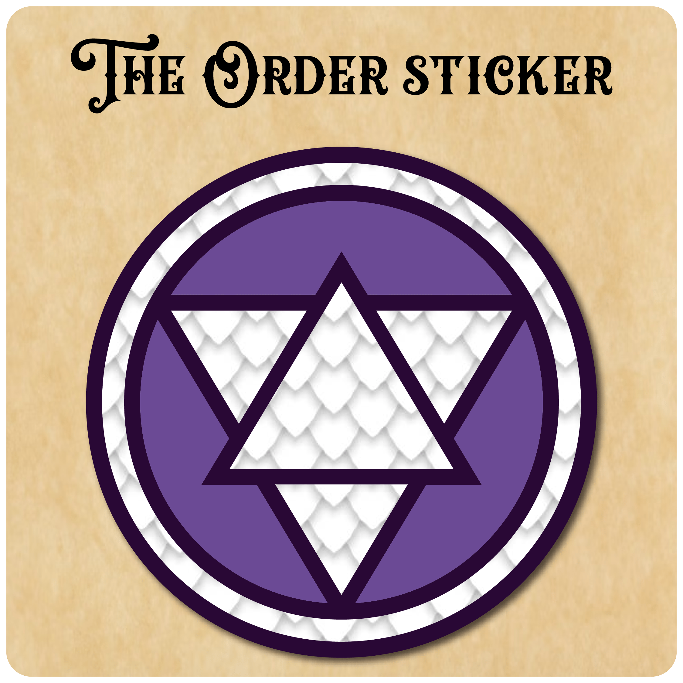 STICKER The Order