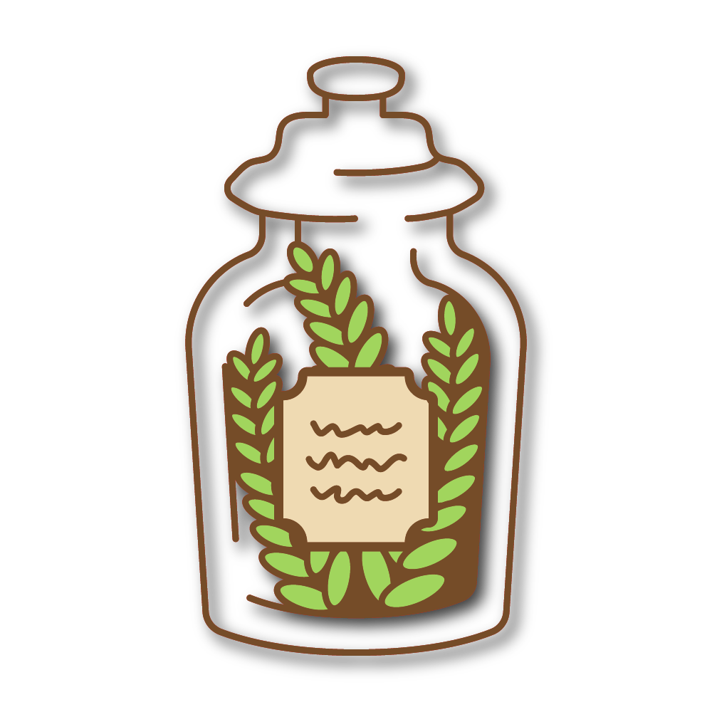 Jar of Herbs (Green)