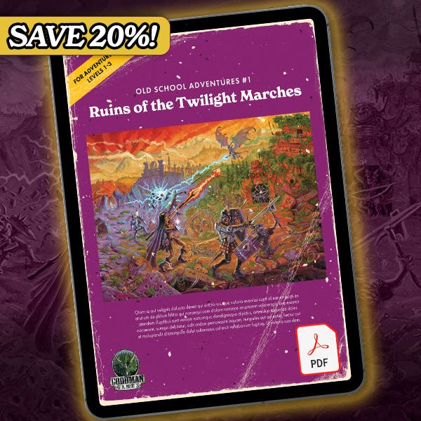 Old-School Adventures #1, PDF