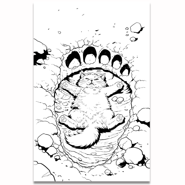 P.U.N.C.H. #3 (Champagne original cover art)