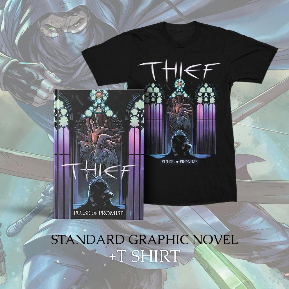 Standard Graphic Novel Print Edition + T-Shirt – Emanuele Ercolani